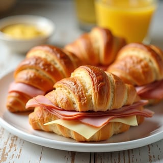 Ham & Swiss Croissant