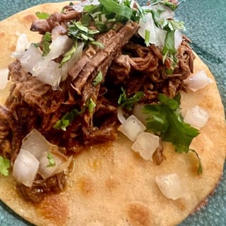 Beef Barbacoa Taco