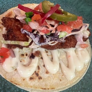 Fried Cod Fish Taco